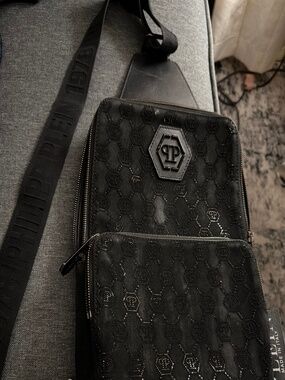 Phillip plein cross body sling bag